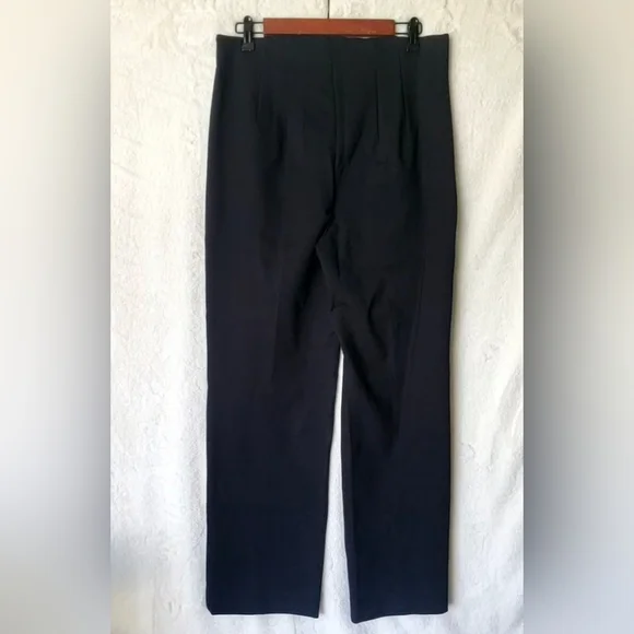 Banana Republic Ultra High Rise Straight Leg Luxe Ponte Pant  Black #515328 $100 - Picture 7 of 8